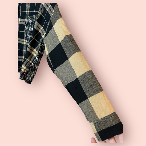 Forever 21 Reworked Plaid Top - Picture 5 of 8